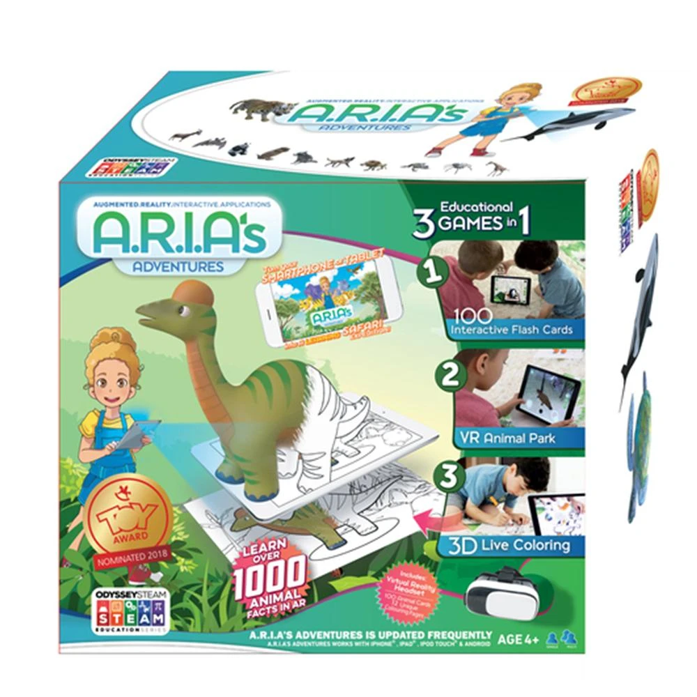 Theatrix Science STEM Toys Aria's Adventures Augmented Reality Educational Gaming System 4 Theatrix Science STEM Toys Aria's Adventures Augmented Reality Educational Gaming System