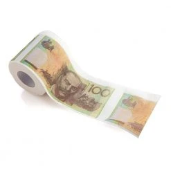 Mdi Mens Novelty Gifts Money Toilet Paper - $100 Australian Dollar Notes 9 Mdi Mens Novelty Gifts Money Toilet Paper - $100 Australian Dollar Notes
