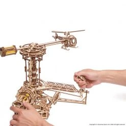 Ugears Man Cave Gifts Aviator Mechanical Model Kit