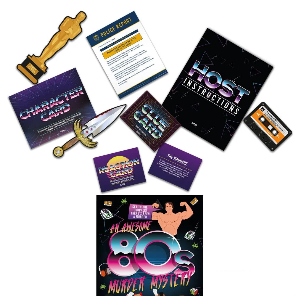 William Valentine Awesome 80s Murder Mystery Game New 4 William Valentine Awesome 80s Murder Mystery Game New