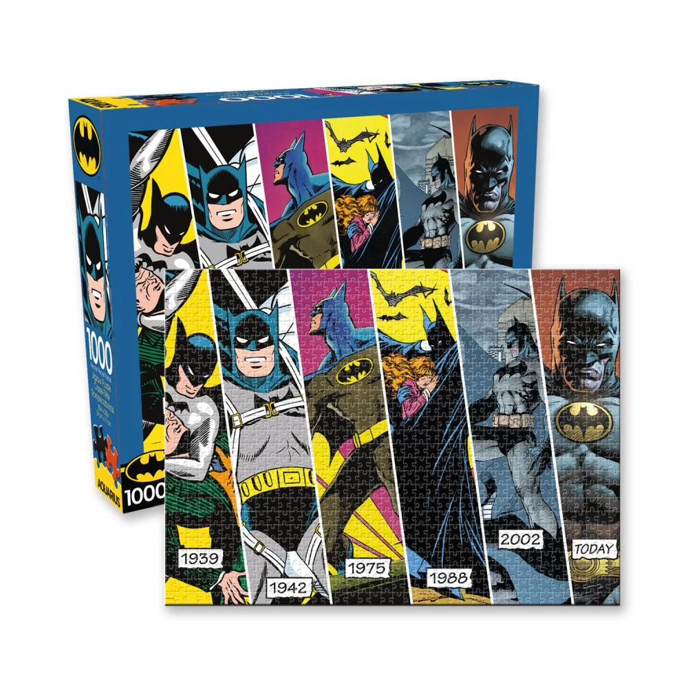 William Valentine Man Cave Gifts Batman Timeline Puzzle | 1000 Pieces 3 William Valentine Man Cave Gifts Batman Timeline Puzzle | 1000 Pieces