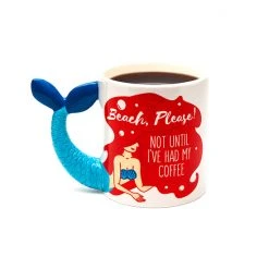 IsAlbi New Beach Please Mermaid Mug