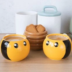 ThumbsUp! Bee Stacking Mugs
