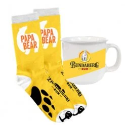 Licensing Essentials Man Cave Gifts Bundaberg Mug And Socks Gift Pack