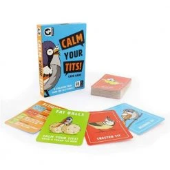 Curated Office Gifts Calm Your Tits! Card Game
