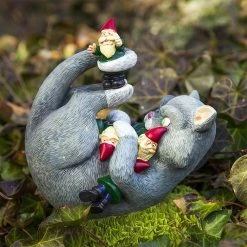 William Valentine Cat Attack Garden Gnome Gifts For Sisters