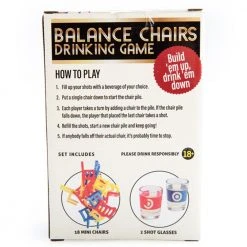 Mdi Desktop Chair Balancing Drinking Game Mens Novelty Gifts