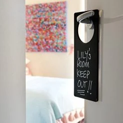 Baby Made Chalkboard Door Hanger & Liquid Chalk Marker