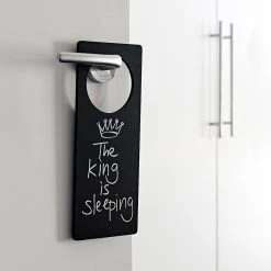 Baby Made Chalkboard Door Hanger & Liquid Chalk Marker