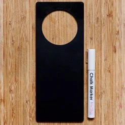 Baby Made Chalkboard Door Hanger & Liquid Chalk Marker