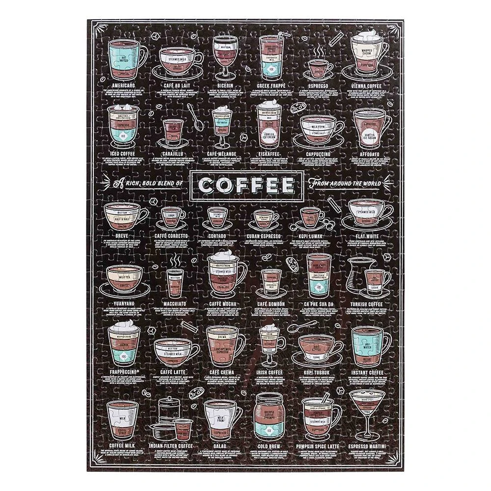 IsAlbi Coffee Lover's 500pc Jigsaw Puzzle Gifts For Sisters 5 IsAlbi Coffee Lover's 500pc Jigsaw Puzzle Gifts For Sisters