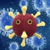 Heebiejeebies Coronavirus COVID-19 Giant Microbe Plush Toy Giant Products