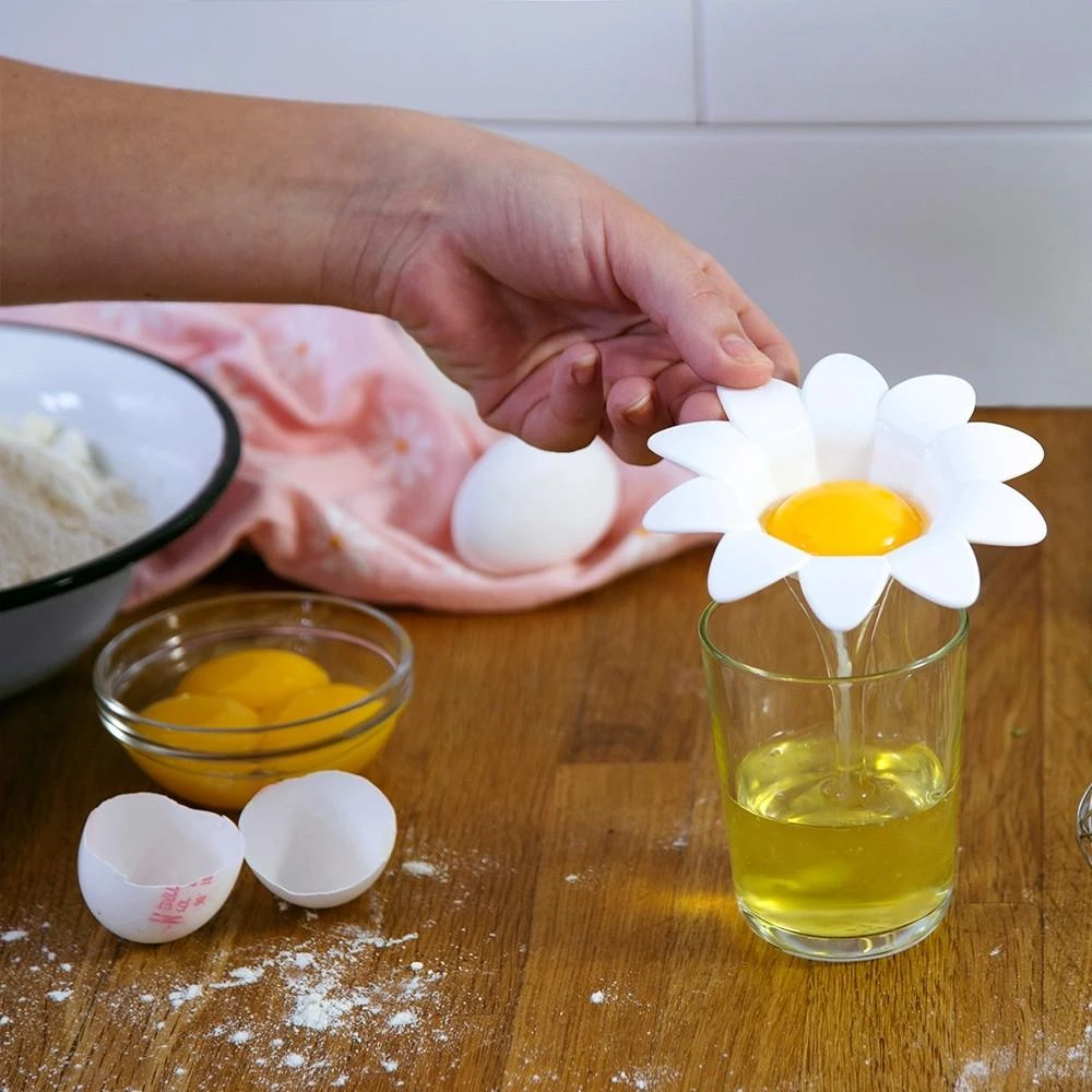 Optoco Daisy Egg Separator Kitchen Gadget Gifts For Grandmas 3 Optoco Daisy Egg Separator Kitchen Gadget Gifts For Grandmas