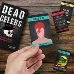 William Valentine Dead Celebs Card Game New