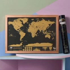 IsAlbi Office Gifts My Travel Scratch Map 19 IsAlbi Office Gifts My Travel Scratch Map