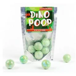 William Valentine Dino Poop Bath Bombs