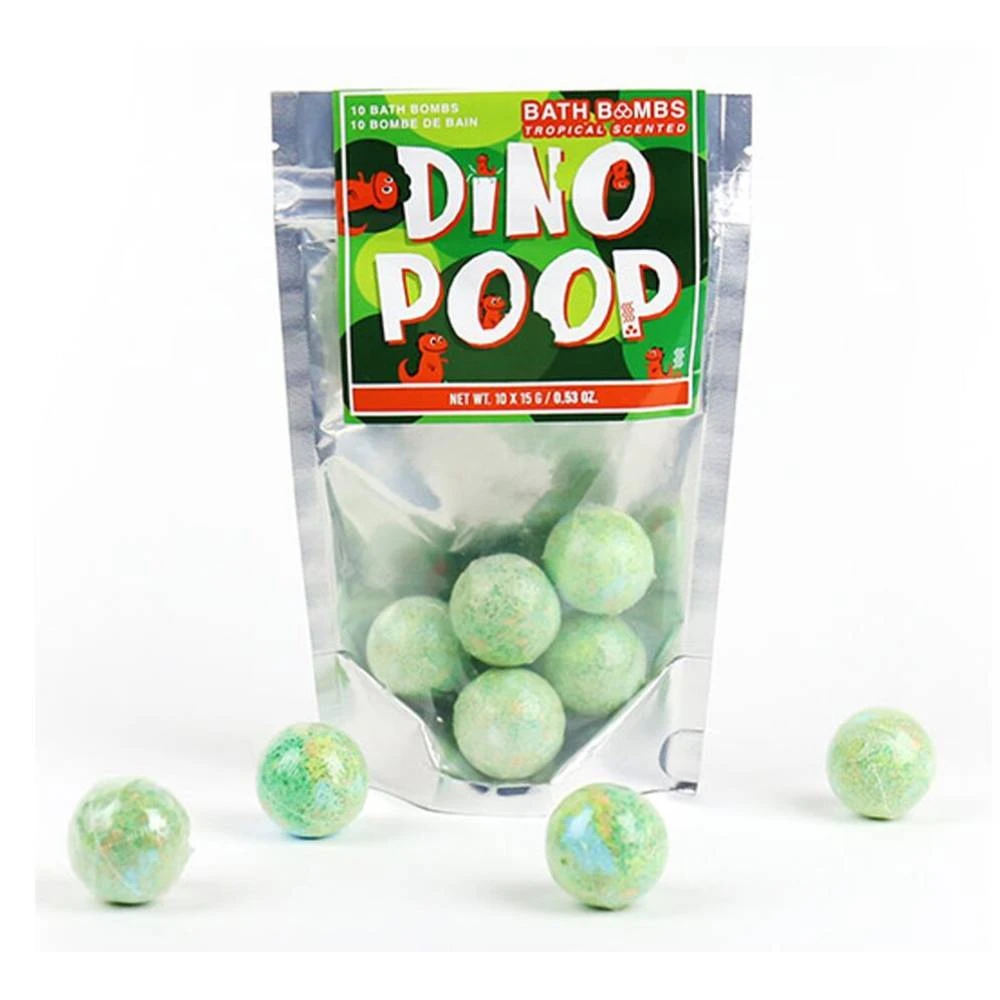 William Valentine Dino Poop Bath Bombs 4 William Valentine Dino Poop Bath Bombs