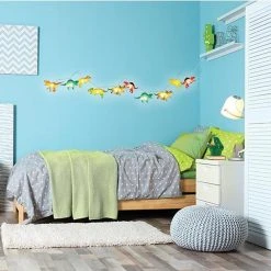 IsAlbi Baby Shower Gifts Dinosaur Battery-Powered LED String Lights