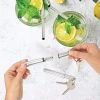IsAlbi Extendable Straw With Case Keyring & Cleaning Brush Travel Gifts