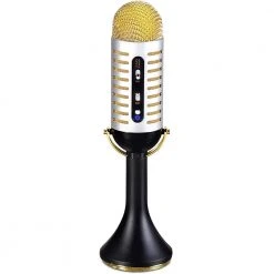 Outliving Gifts For Sisters Bluetooth Rechargeable Wireless Vintage Microphone | F.A.O Schwarz