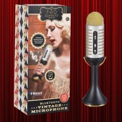 Outliving Gifts For Sisters Bluetooth Rechargeable Wireless Vintage Microphone | F.A.O Schwarz