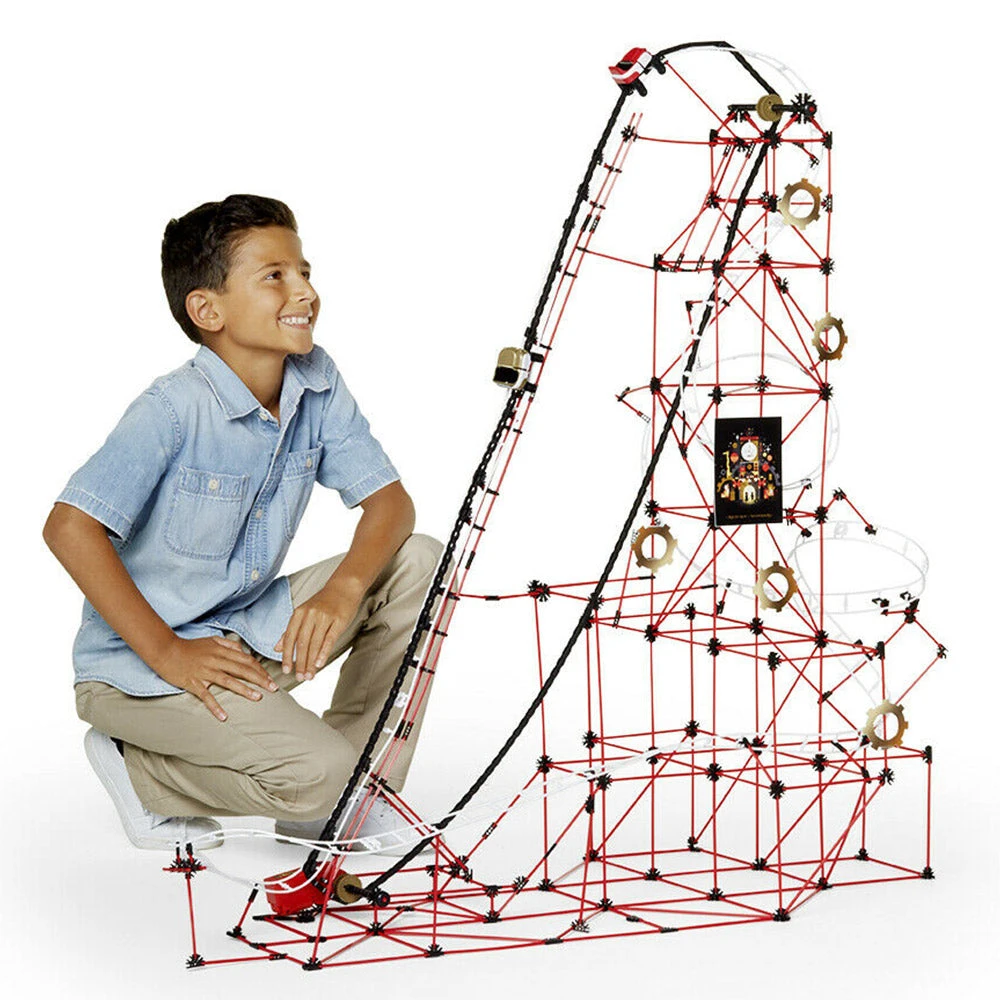 Outliving Science STEM Toys 753 Piece Build-A-Coaster Set | F.A.O Schwarz 3 Outliving Science STEM Toys 753 Piece Build-A-Coaster Set | F.A.O Schwarz