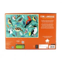 Curated Fowl Language Puzzle | 1000 Pieces For Dad