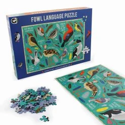 Curated Fowl Language Puzzle | 1000 Pieces For Dad
