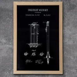 Yellow Octopus Exclusives - Prints Cricket Patent Prints Wall Art | Set Of 3