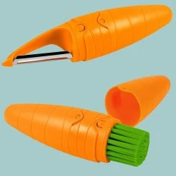 IsAlbi Carrot Vegetable Peeler & Scrubber | Fred