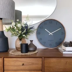 PS Home & Living Executive Gifts Freya Minimalist Silent Movement Wall Clock 35cm 18 PS Home & Living Executive Gifts Freya Minimalist Silent Movement Wall Clock 35cm