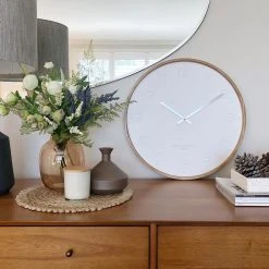 PS Home & Living Executive Gifts Freya Minimalist Silent Movement Wall Clock 35cm 19 PS Home & Living Executive Gifts Freya Minimalist Silent Movement Wall Clock 35cm