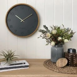 PS Home & Living Executive Gifts Freya Minimalist Silent Movement Wall Clock 35cm 20 PS Home & Living Executive Gifts Freya Minimalist Silent Movement Wall Clock 35cm