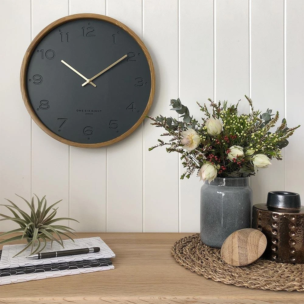 PS Home & Living Executive Gifts Freya Minimalist Silent Movement Wall Clock 35cm 9 PS Home & Living Executive Gifts Freya Minimalist Silent Movement Wall Clock 35cm