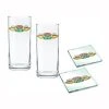 Licensing Essentials New Friends TV Series Set Of 2 Glasses & Coasters