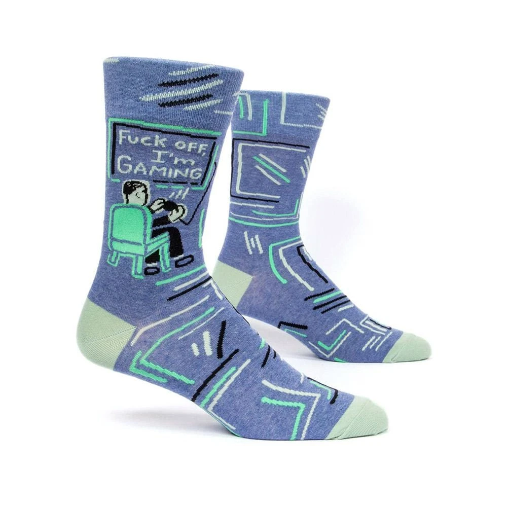 Optoco Funky Tees & Socks F#ck Off I'm Gaming Mens Socks 4 Optoco Funky Tees & Socks F#ck Off I'm Gaming Mens Socks
