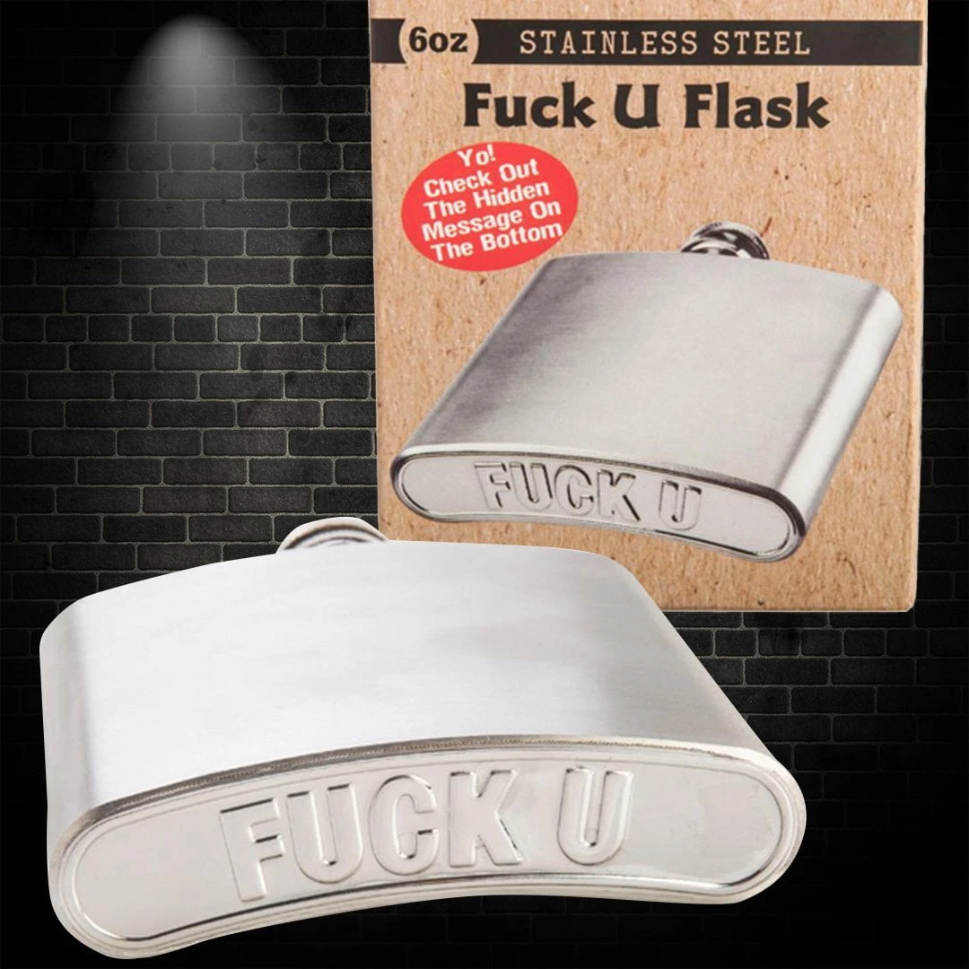 Mdi F#ck You Stainless Steel Hip Flask Kris Kringle Gifts 3 Mdi F#ck You Stainless Steel Hip Flask Kris Kringle Gifts