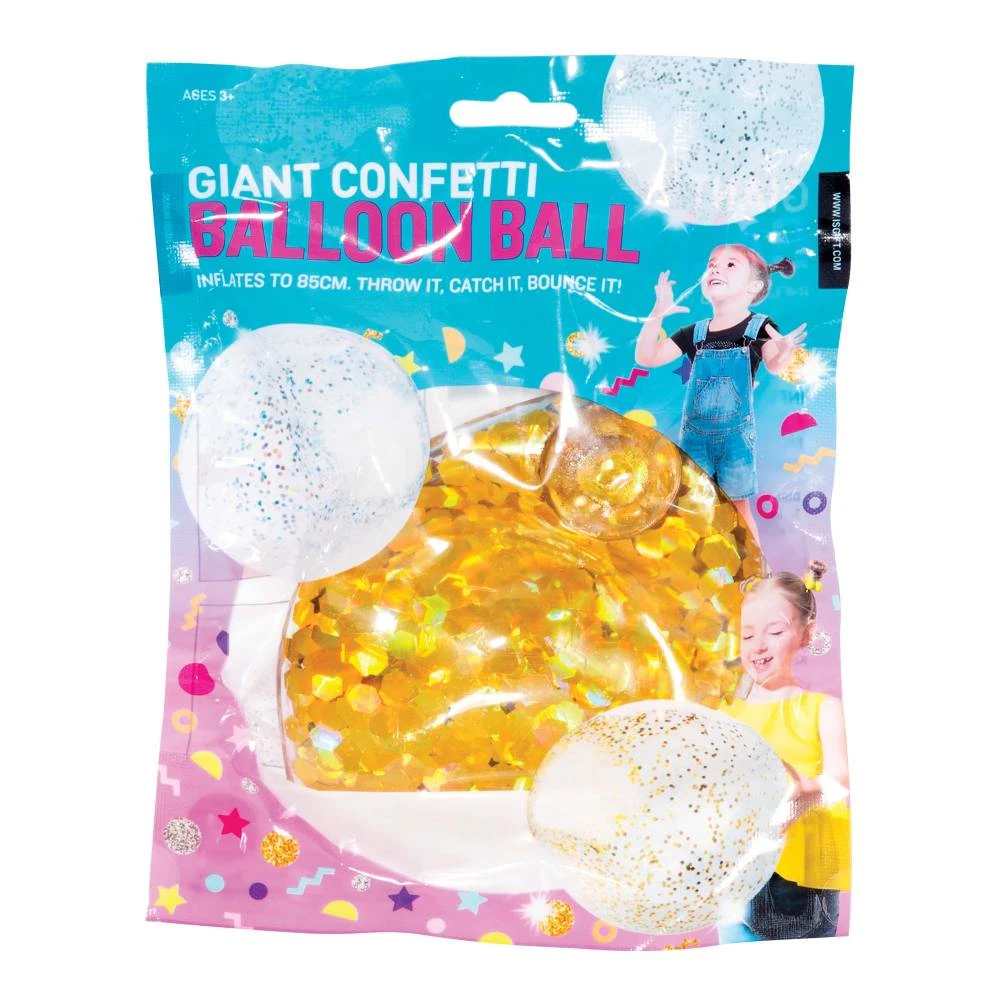 IsAlbi Giant Confetti Balloon Ball | Assorted 7 IsAlbi Giant Confetti Balloon Ball | Assorted