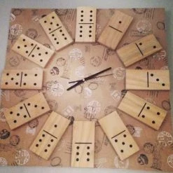 Jenjo Giant Wooden Dominoes 28pc Party Games