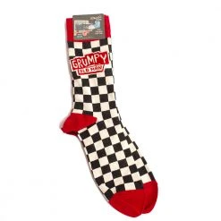 Optoco Grumpy Old Man Socks Mens Novelty Gifts