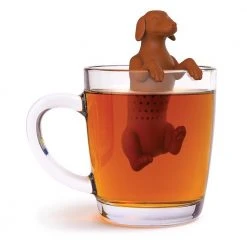 IsAlbi Office Gifts Hot Dog Dachshund Sausage Dog Tea Infuser