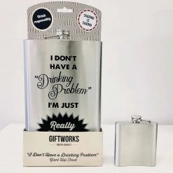 Albi I Don't Have A Drinking Problem Giant Novelty Flask 1.5L