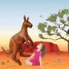 IsAlbi Giant Products Giant Inflatable Kangaroo 1.2m