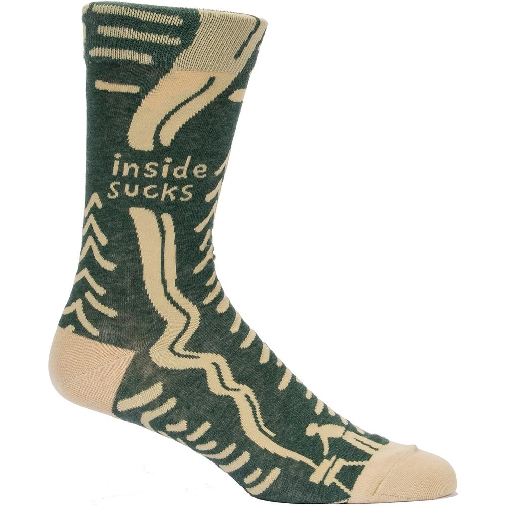 Optoco Travel Gifts 'Inside Sucks' Mens Crew Socks 6 Optoco Travel Gifts 'Inside Sucks' Mens Crew Socks