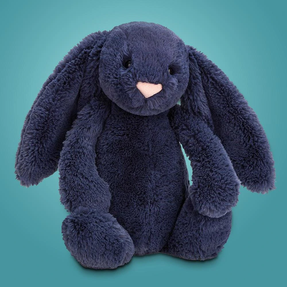 IsAlbi Jellycat Navy Bashful Bunny | 2 Sizes! 3 IsAlbi Jellycat Navy Bashful Bunny | 2 Sizes!