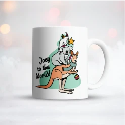 Yellow Octopus Exclusives - Mugs Joey To The World | Christmas Design