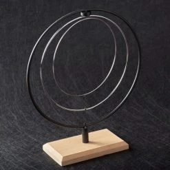 Heebiejeebies Kinetic Hoop Sculpture Office Gifts