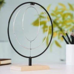 Heebiejeebies Kinetic Hoop Sculpture Office Gifts