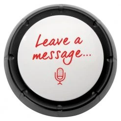 IsAlbi Novelty Buttons The 'Leave A Message' Button: Record Your Own Message 7 IsAlbi Novelty Buttons The 'Leave A Message' Button: Record Your Own Message