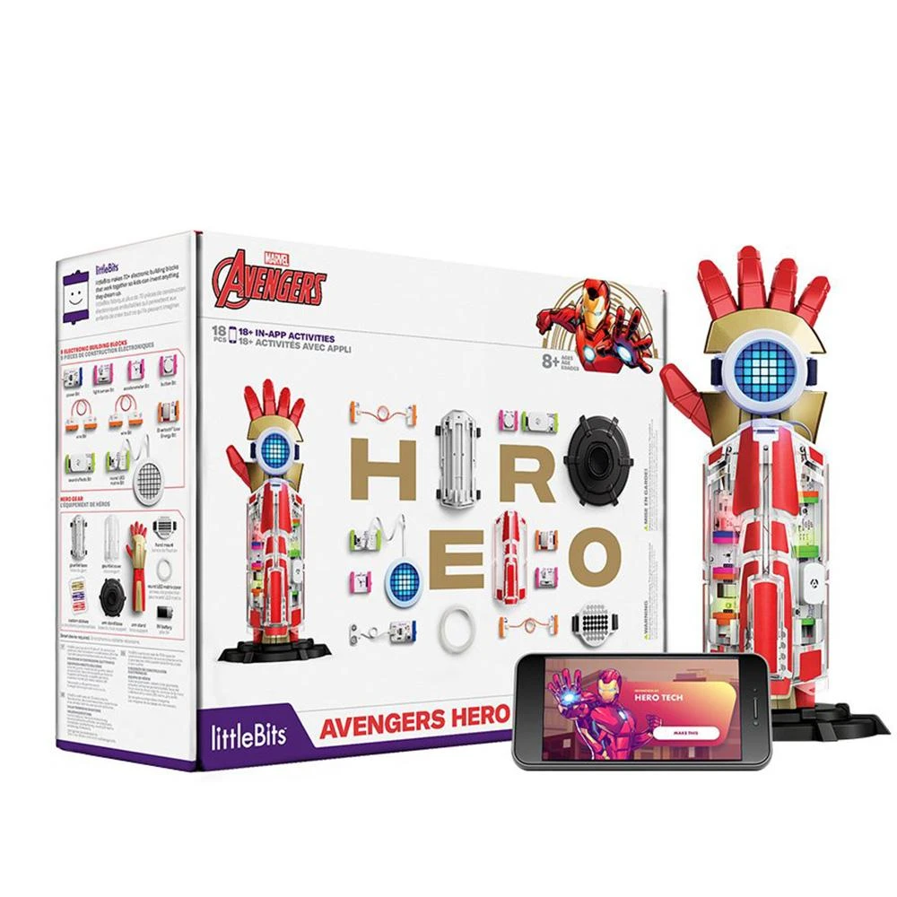 IWorld Australia Science STEM Toys LittleBits Marvel Avengers Hero Inventor Building Kit 3 IWorld Australia Science STEM Toys LittleBits Marvel Avengers Hero Inventor Building Kit